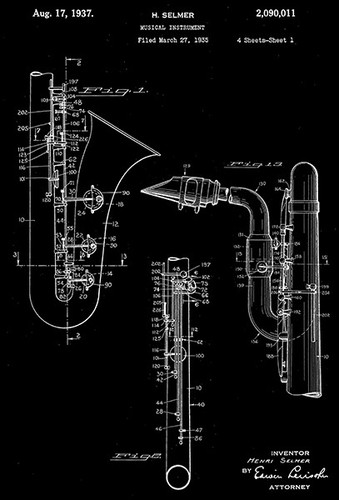 1937 baritone saxophone - 1937,
