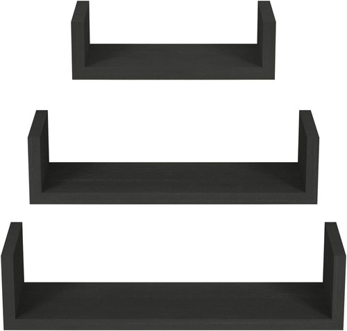 Wall bookshelf set u - wall,