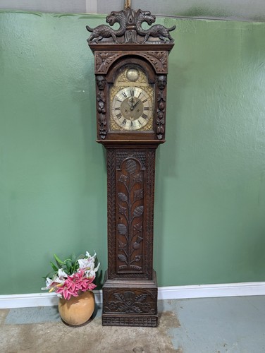 18th century longcase clock - 18th,