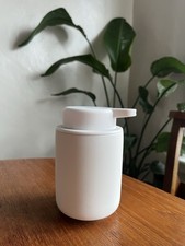 Zone Denmark UME Ceramic White Soap Dispenser Excellent Condition No Box