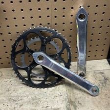 KHS/Zinn Road Crankset, 195mm Crank Arm, 50/34t, 110 bcd, Square Taper, Tall