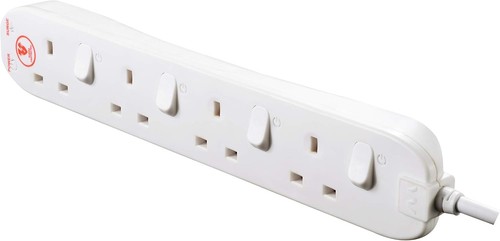 Masterplug 4socket power surge - 4socket,