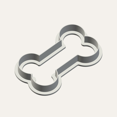 Bone cookie cutter baking - bone,