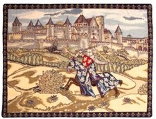 24" x 18" MEDIEVAL CARCASSONNE