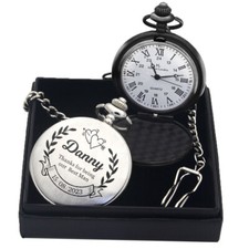 Personalised pocket watch - pocket,