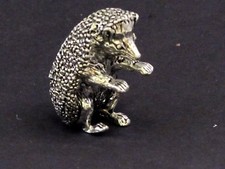 Hedgehog pewter pin cushion - hedgehog,