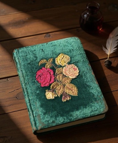 Antique victorian velvet - antique,