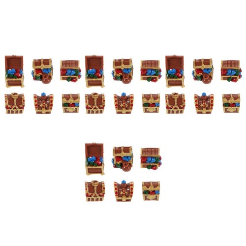 Resin mini pirate treasure - mini,