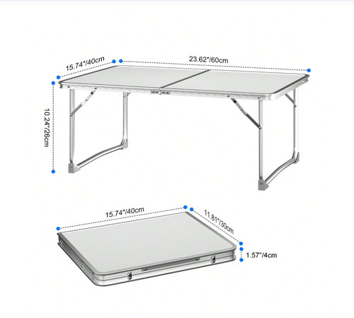 2ft folding table portable - 2ft,