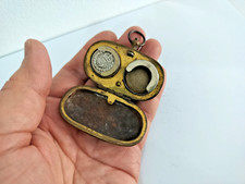 Antique leather steel and