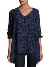 Johnny Was Tunic Top Blouse XL