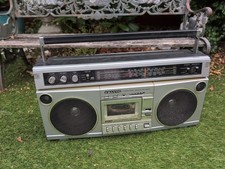 SANYO M-X315L-2 VINTAGE BOOMBOX STEREO RADIO CASSETTE RECORDER 1980S SPARES 
