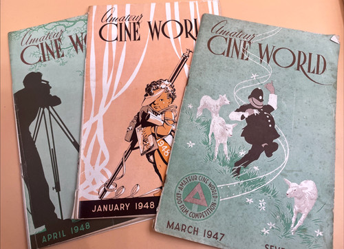 vintage film magazines
