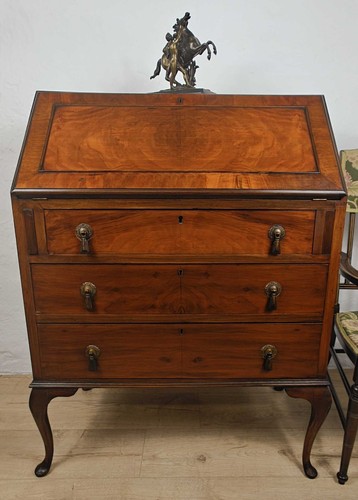Edwardian writing bureau - bureau, desk