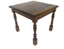 Mid Century French Oak Coffee Side Occasional Table Barn Country Farmhouse Style