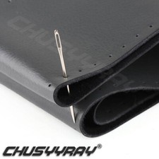 For VAUXHALL CORSA C D Black Genuine Italian Soft Leather Steering Wheel Cover