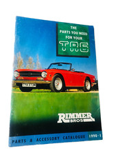 Magazine Car TR6 Rimmer Bros Parts Catalogue 1990 - 1 Mag ra
