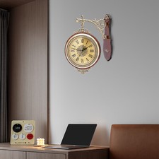 Double Sided 12" Wall Clock