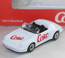 EDOCAR / COCA-COLA - CM-6 - PORSCHE 911 SPEEDSTER SPORTS CAR - WHITE / RED COKE
