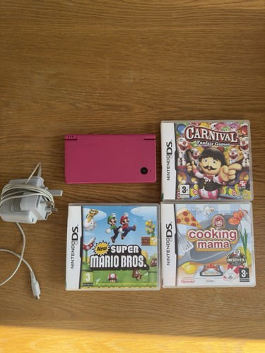 Pink nintendo dsi handheld - dsi,