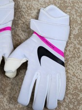 Nike GK Phantom Shadow Goalkeeper Gloves Size 6 – White/Pink/Black