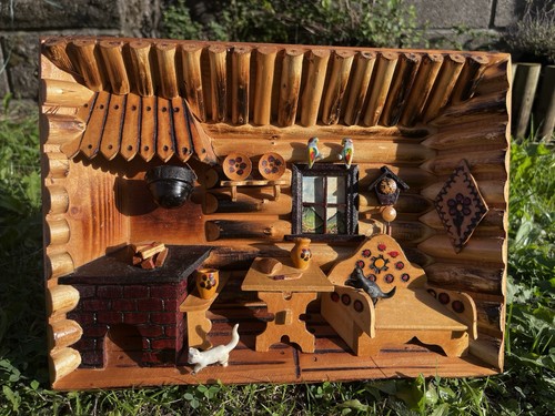 Vintage handmade wooden - vintage, cabin
