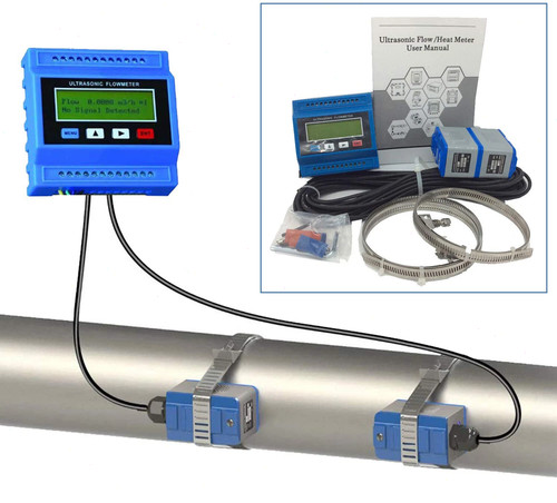 Ultrasonic flow meter clamp - ultrasonic,