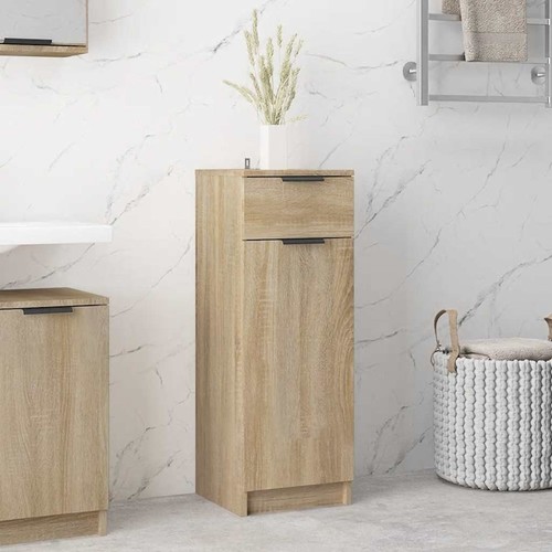 Bathroom cabinet sonoma oak - bathroom,