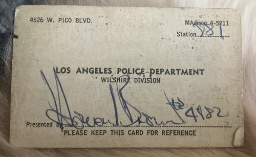 Vintage los angeles police - vintage,