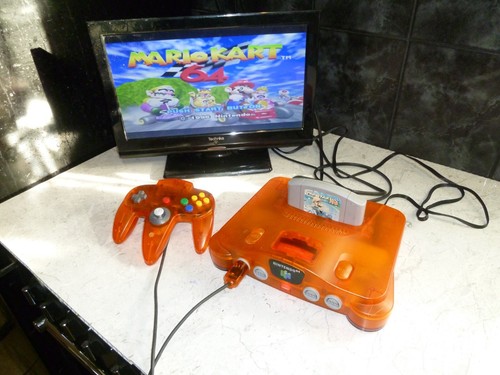 Nintendo orange console - 64,