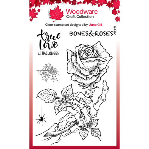 Woodware bones skeleton rose - bones,