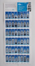 Folded Leaflet with Pictures of KLM Delft Houses 1 to 86. Good, clean Condition