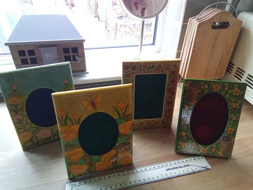 Vintage kashmir papier mache - vintage,