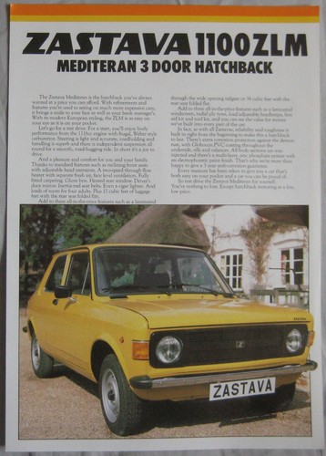 Zastava 1100 zlm - zlm, 3dr
