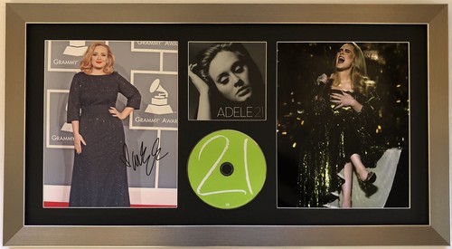 Adele signed photo - photo, /