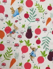 Peter Rabbit fabric UK 100%