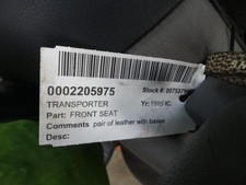 VOLKSWAGEN TRANSPORTER FRONT