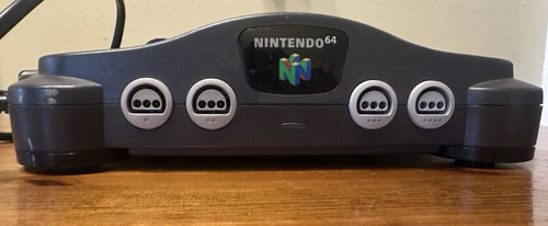 Nintendo console with - console, wires