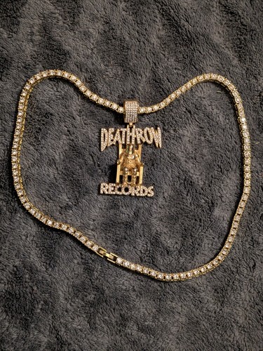 Deathrow pendant with tennis - deathrow,