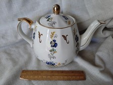 Ellgreave /Wood and Sons Ironstone Teapot Floral