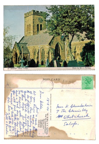 Postcard bridget s - -, st.