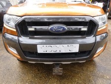 FORD RANGER MK3 2016-19 FRONT BUMPER & GRILLE (BARE) ORANGE *SMALL CRACKS/SCUFFS