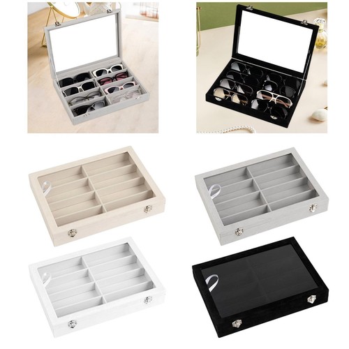 Glasses display case storage - glasses,