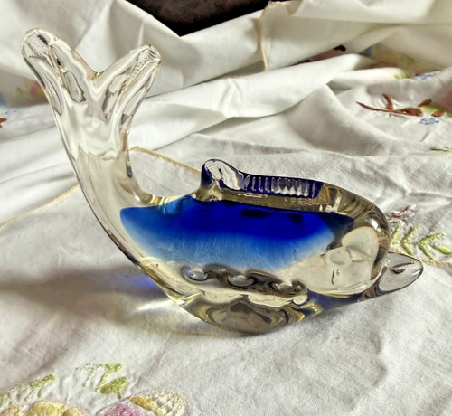 Vintage cobalt blue clear - vintage,