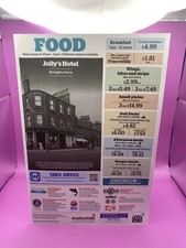Wetherspoon Menu: Jolly’s