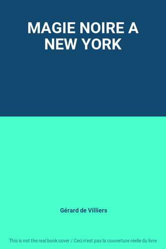 Magie noire new york - magie,