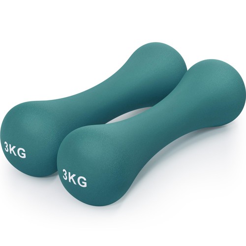 Neoprene bone dumbbells set - neoprene, of