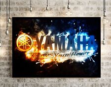 YAMAHA SYMBOL LOGO CANVAS WALL