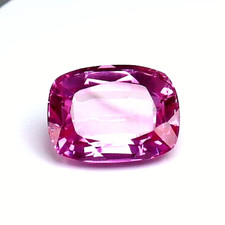 Pink Sapphire Natural Cushion