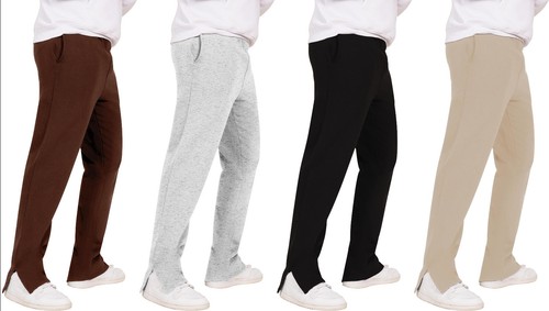 Open hem joggers mens premium - joggers,